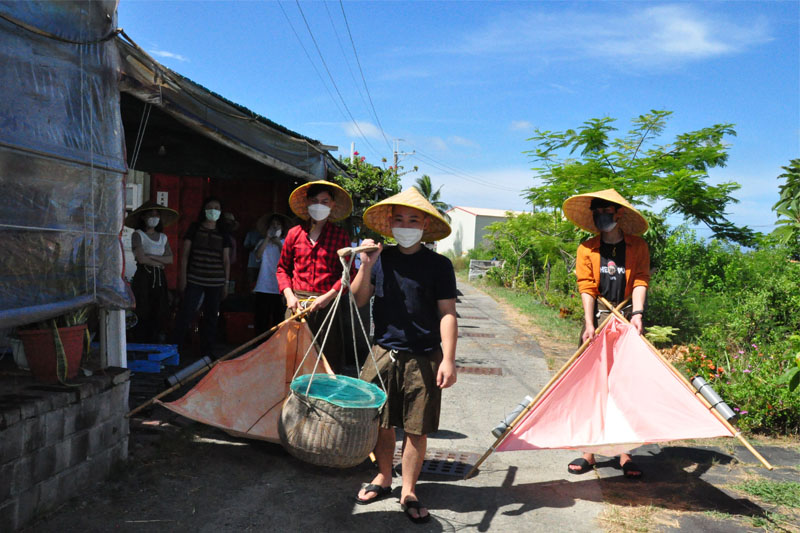 嘉藥越南專班學生體驗當地漁民生活
