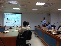 The visit to Tainan Municipal Government Works Bureau by our faculty.