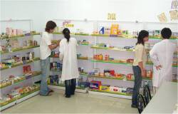 Work experience in the training pharmacy for students of the Department of Pharmacy
