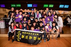 A bowling competition organized by the Student Association