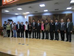 Tainan Mayor Mr. Lai Chin-De attends a forum on promoting a culture of safety in the construction industry