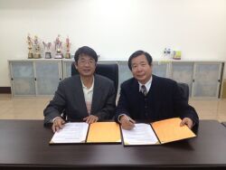 Signing an MOU with Taiwan-Asahi Environmental Technology Co. Ltd. (January, 2013)