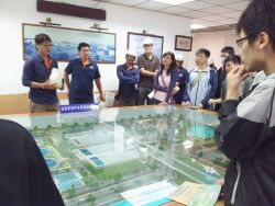 Students and teachers on a field trip to Huimin Environmental Technology Corporation
