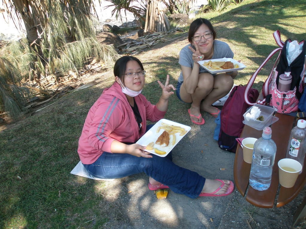 Australia’s favorite fast food – fish and chips.