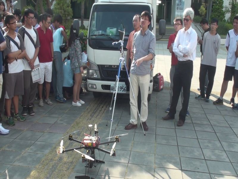 無人飛行載具航空攝影的實機操作展示