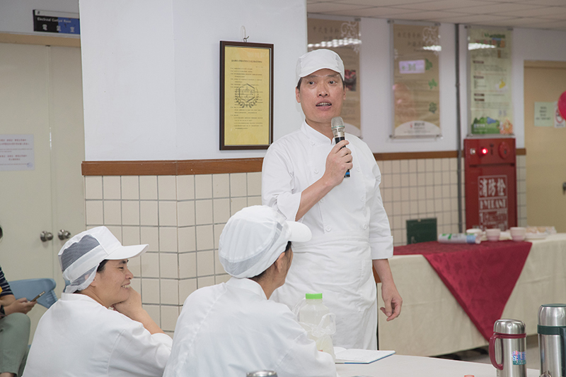 學員鍾勝峰感謝學校提供完善的教學場地與優質師資