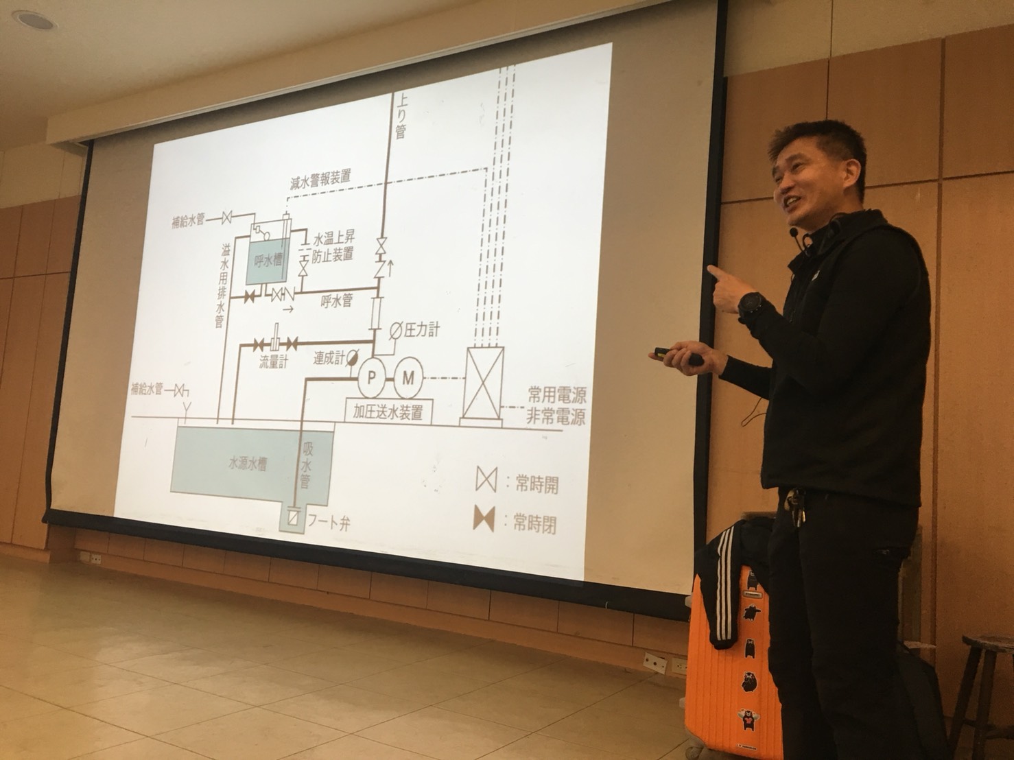 張哲僑講師主講水系統設備架構介紹及常見設計缺失