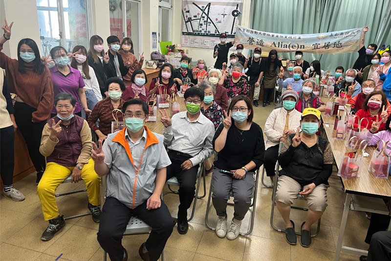 嘉藥師生到阿蓮地區宣導銀髮健康飲食