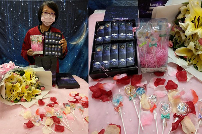 嘉藥幼保系林佳蓉主任參加果凍花展示、觀光伴手禮及果凍花手工皂共獲3項金牌