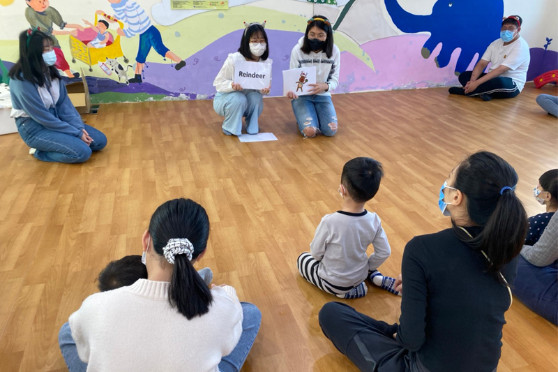 嘉藥幼保系在特殊節日辦理節慶英語營拉近幼兒與家長感情