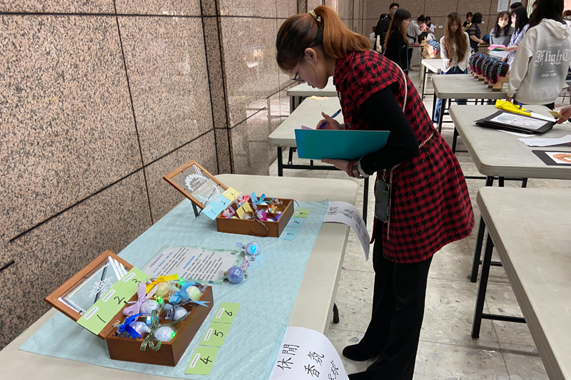 「休閒香氛漂浮球」展示