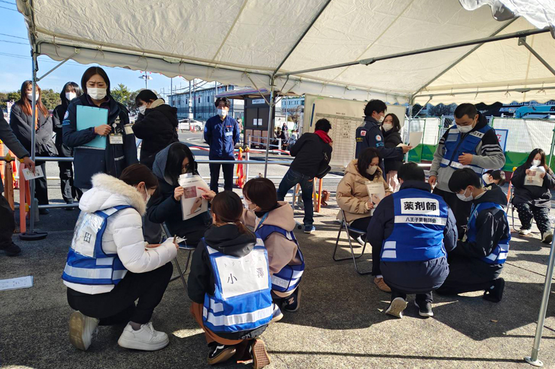 日本藥師需深入第一線提供災民緊急藥物並指導用藥