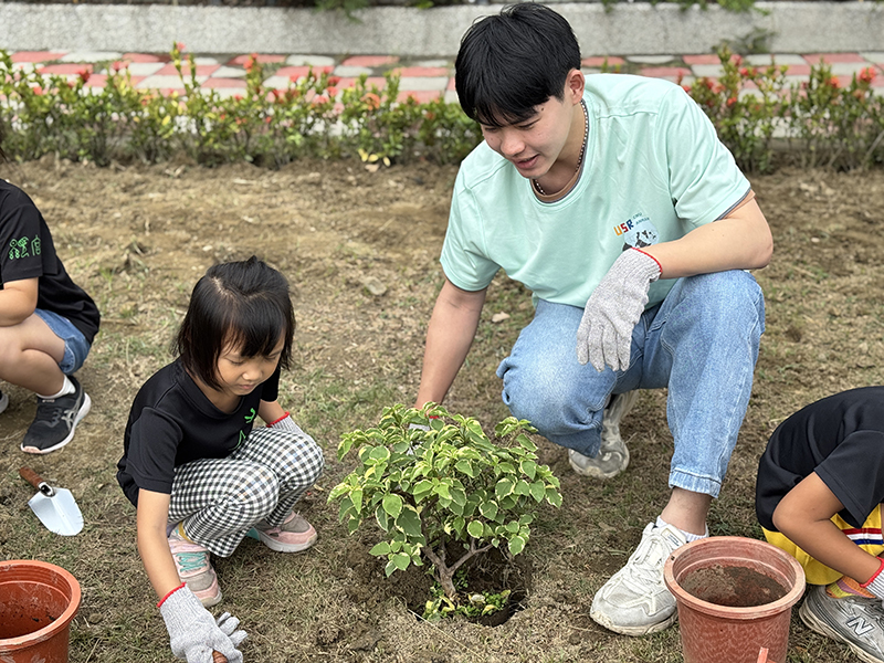 本活動讓青年與學童透過實作培養環境意識 促進環境教育向下扎根