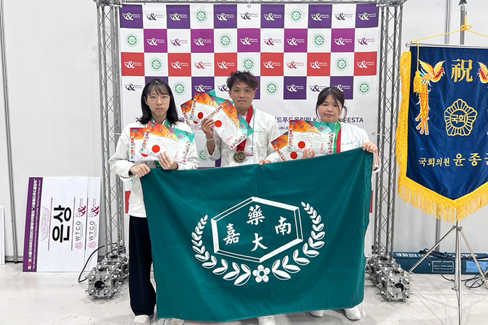 嘉藥征戰首爾世界美食奧林匹克大賽 3金3銀1銅