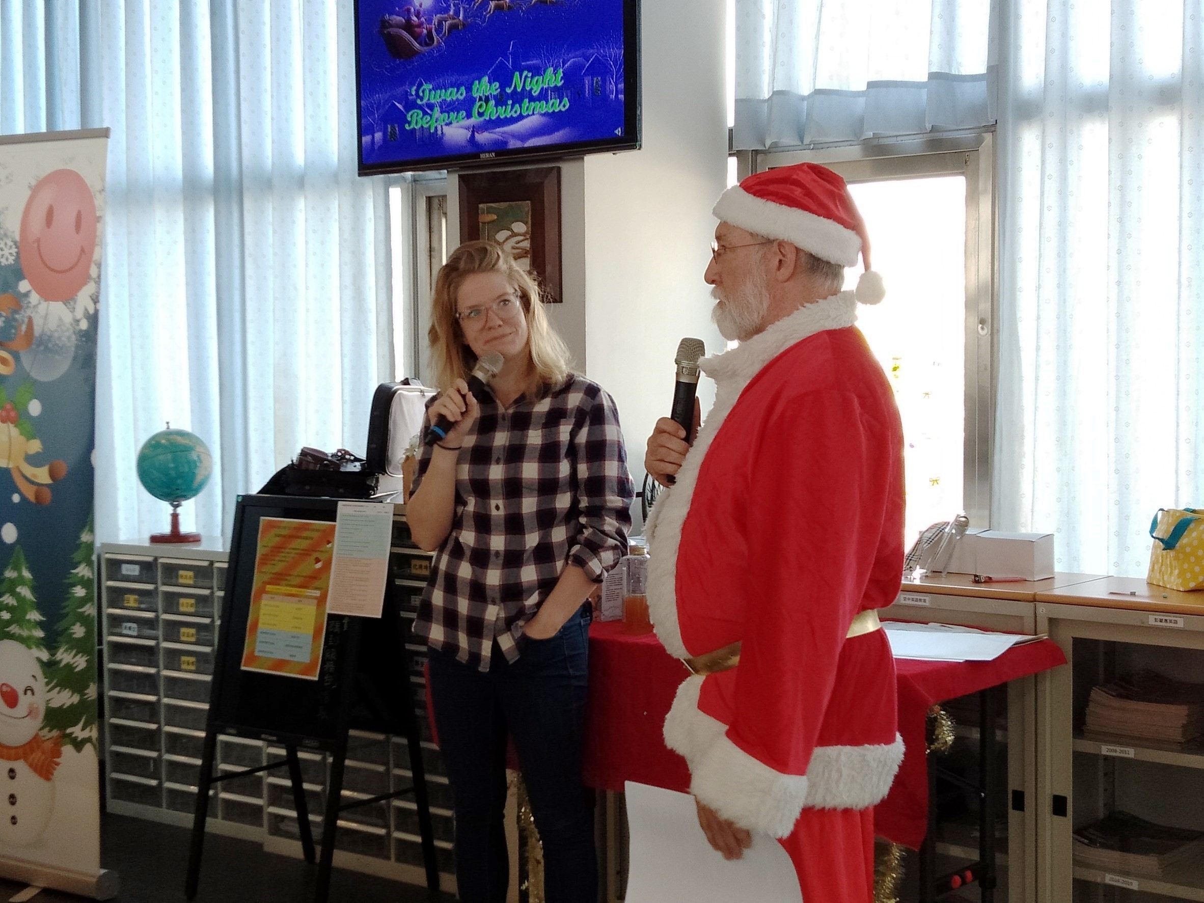 Gary老師與歐乃兒老師講英語聖誕故事