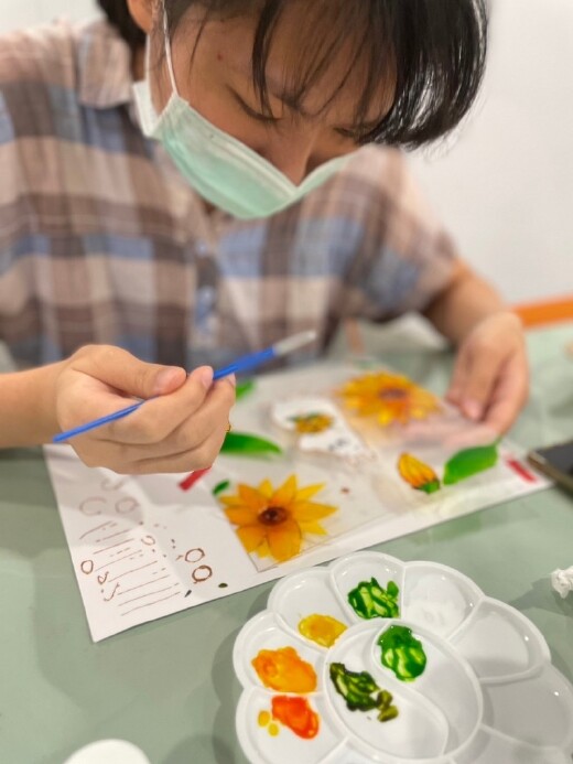 「藝文工作坊」療癒紓壓手作序曲~玻璃顏料創作-壓克力相框