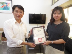 A lecture organized as part of the special employment program: Ms. Cheng Chia-Hua, director of the winner of the 2013 Golden Clock Award for children's television programs shares the highs and lows of working in the television industry