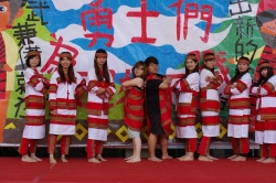 Performers at an activity for Culture Week