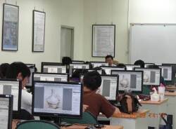 Training class for Autodesk international certification exam