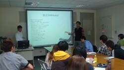 Guest speaker at an employment conference, semester 2, 2012.