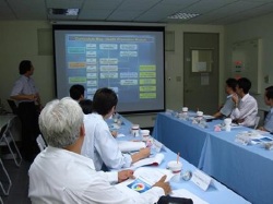 A curriculum design meeting at King Mongkut's University of Technology Thonburi, Thailand