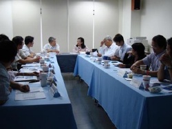 A meeting with teachers from King Mongkut's University of Technology Thonburi, Thailand