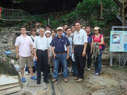 Field trip to Guanziling hot spring district
